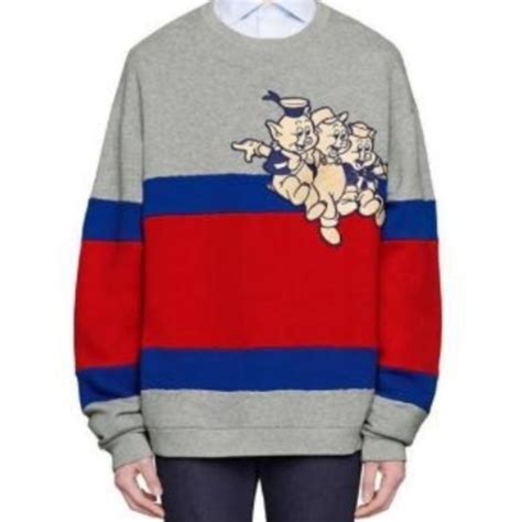 3 little pigs hoodie gucci|three little pigs gucci.